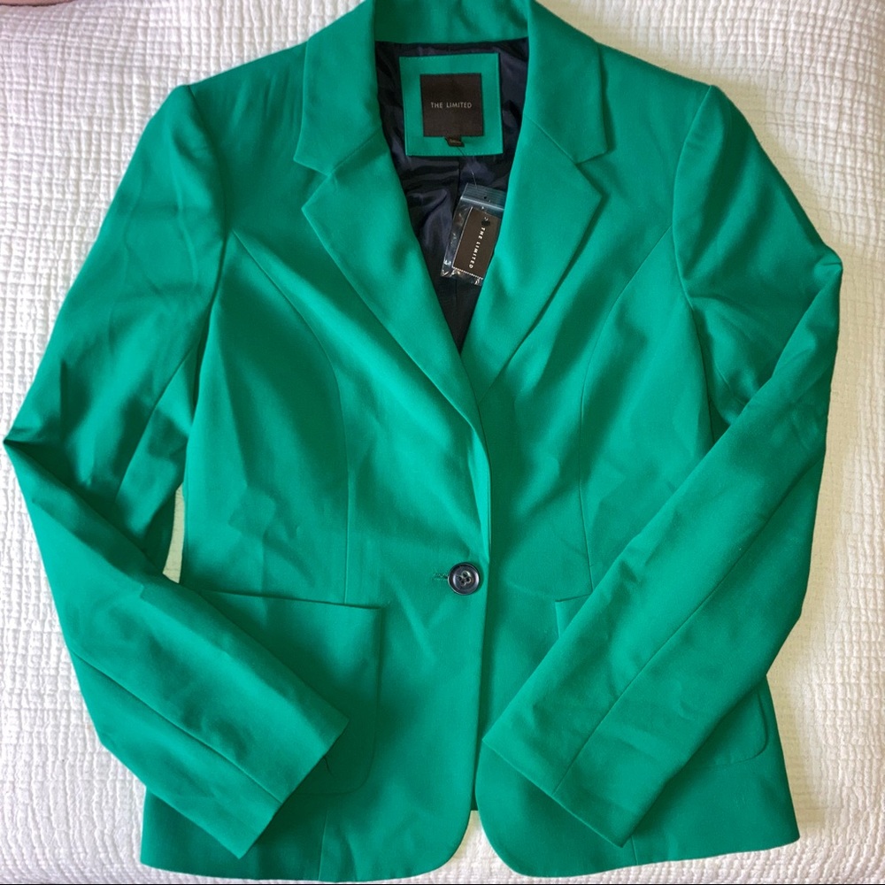 New with Tags “The Limited” Blazer in Green, size Medium